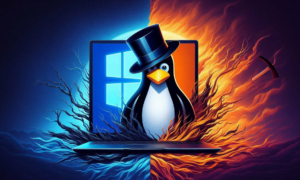 Linux-Befehle dringen in Windows ein
