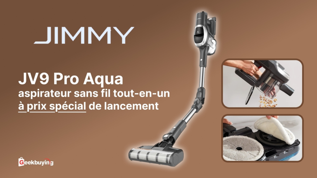 Jimmy JV9 Pro Aqua: Der All-in-One-Wireless-Staubsauger zu einem speziellen Startpreis