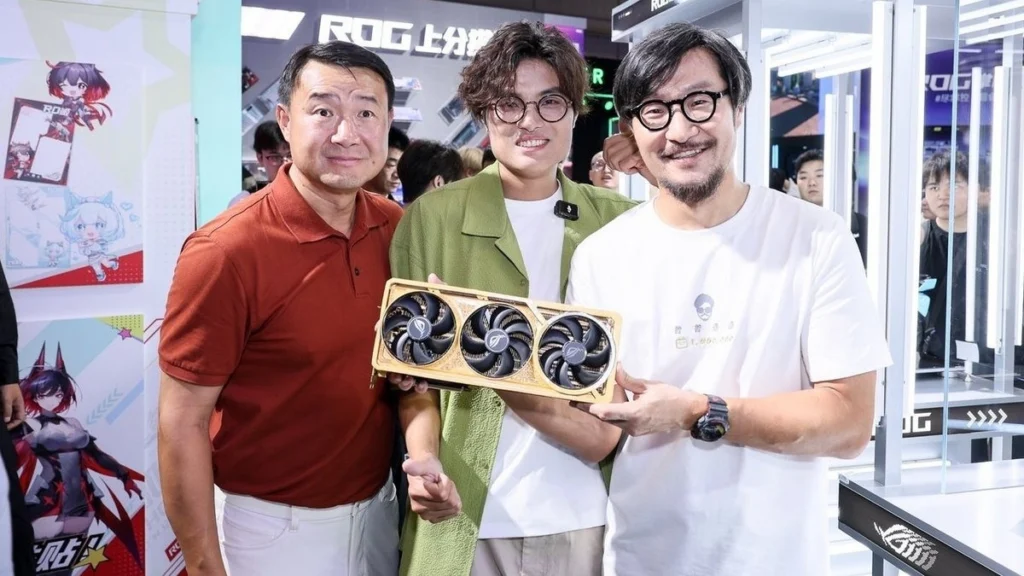 Nicht teuer mein Sohn: Asus startet einen RTX 5090 in Gold für 500.000 €