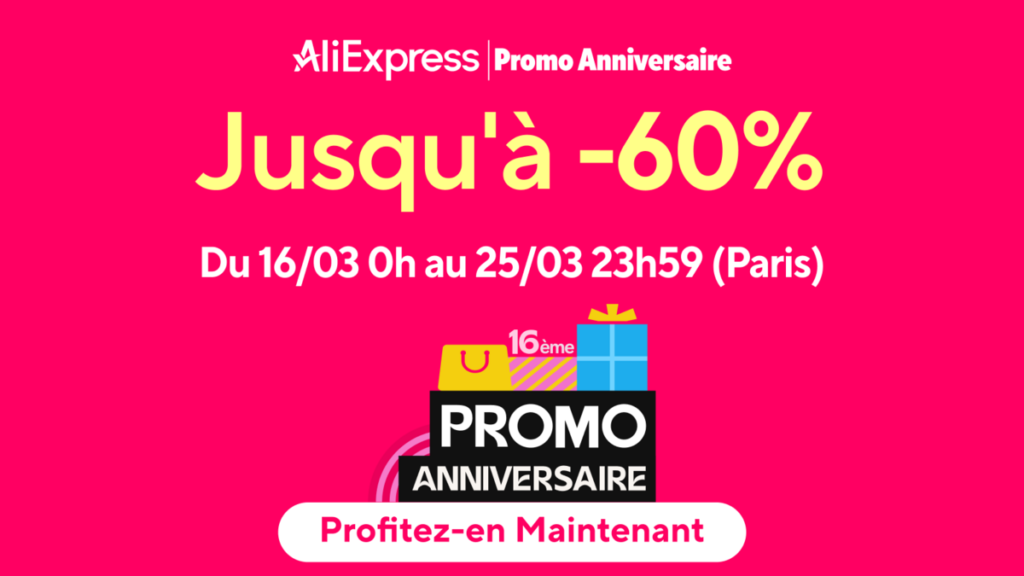 Alles Gute zum Geburtstag AliExpress! Auf geht's zu 10 Tagen voller Feierlichkeiten und Aktionen bis zu -60 %