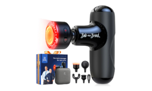 Die Massagepistole Q2 Ultra (Bob und Brad) nutzt die Infrarottherapie