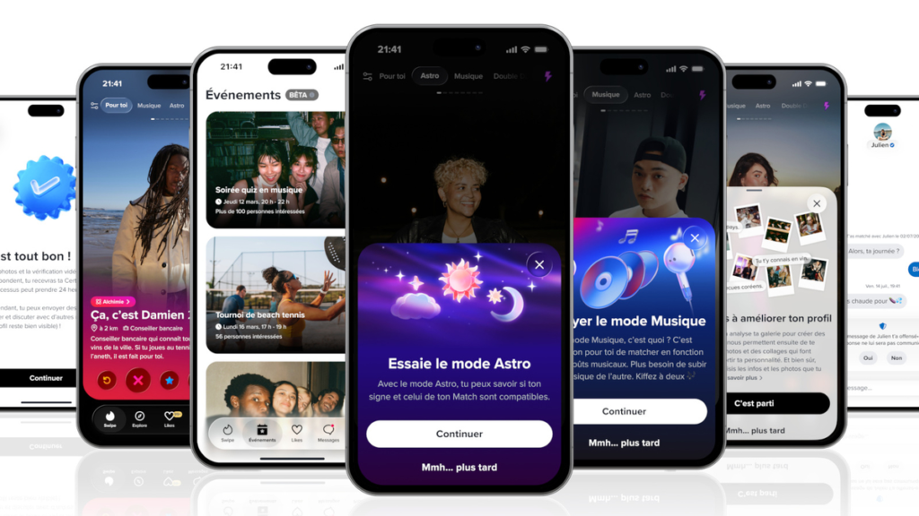 Tinder erfindet sich mit KI und realen Ereignissen neu