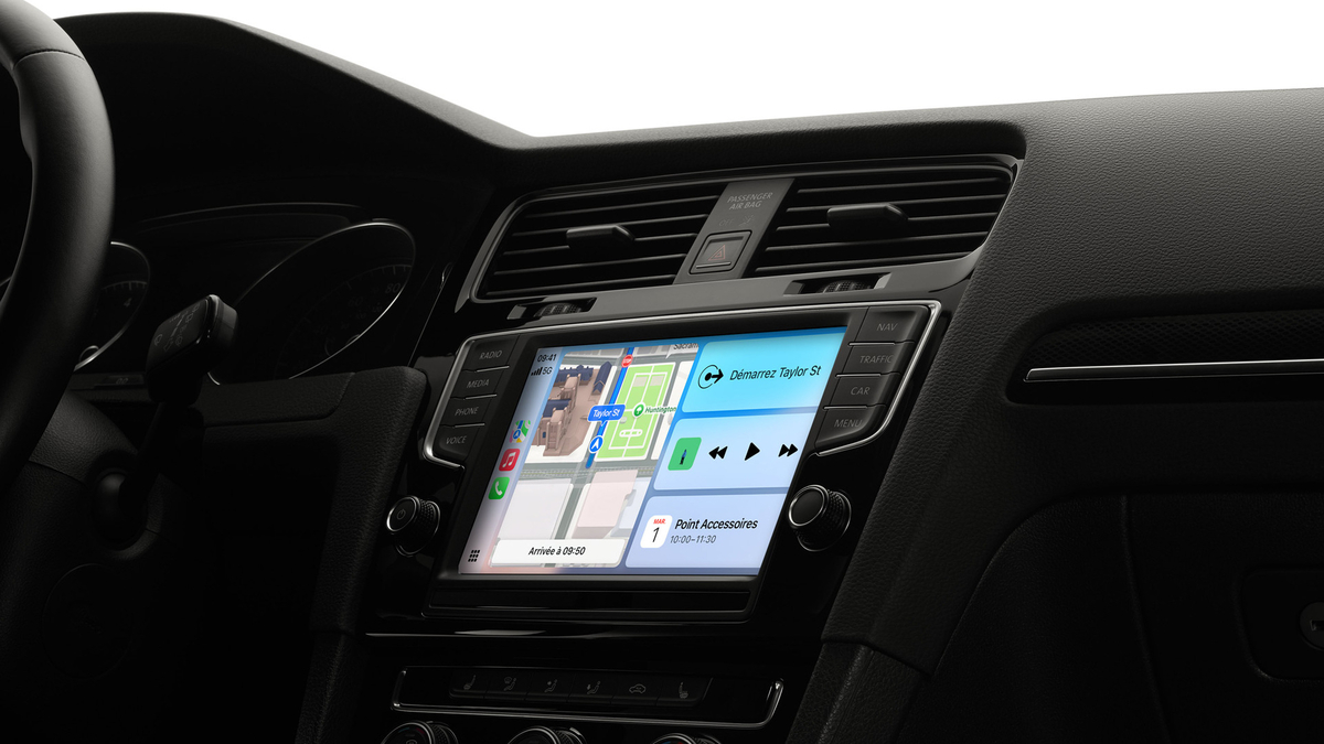 Pünktlich zur Weltmeisterschaft führt Apple sein Sport-Widget für CarPlay ein