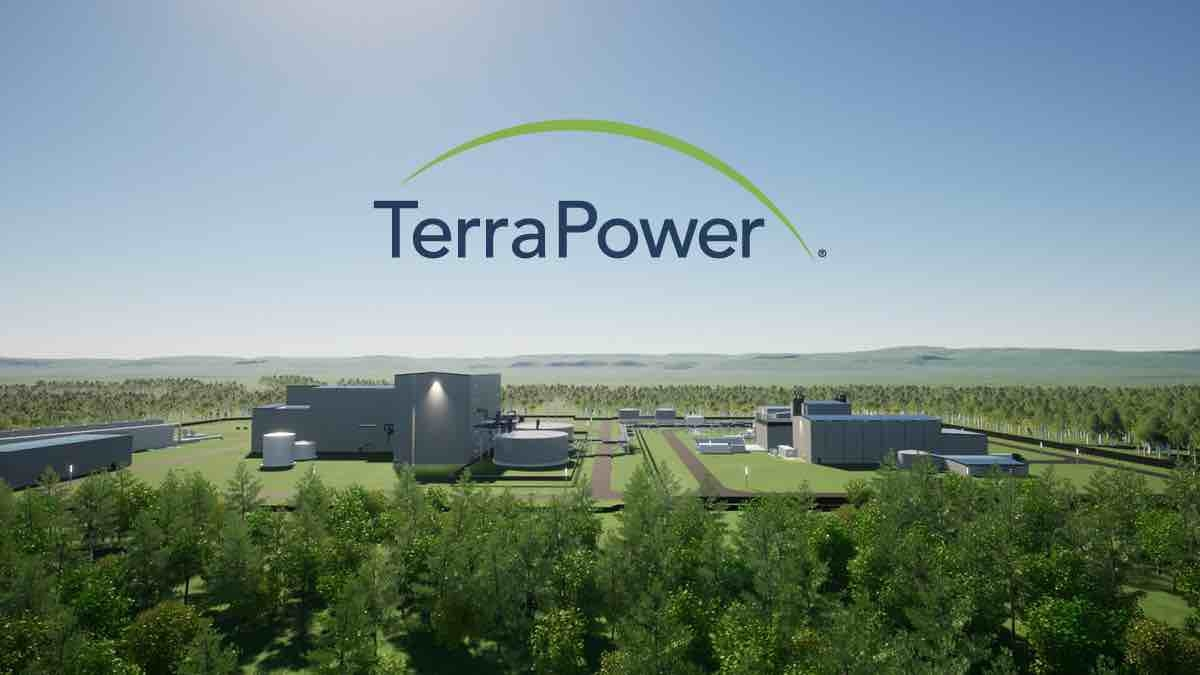 TerraPower beginnt mit der Unterstützung von Bill Gates mit dem Bau seines Natrium-Kernreaktors