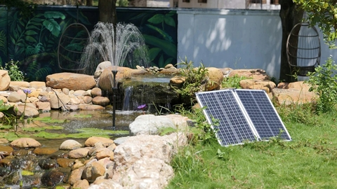Poposoap-Solarbrunnen-Set