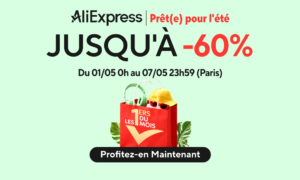 AliExpress: Bis zu 60 % Rabatt und Gutscheine für den May Choice Day!