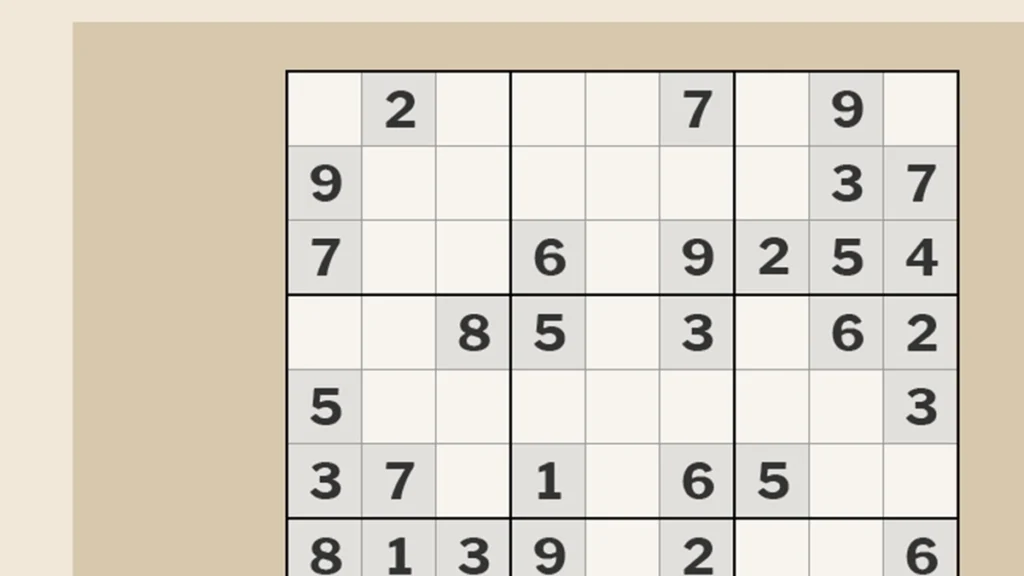 Sudoku: vom mathematischen Rätsel zum täglichen Ritual