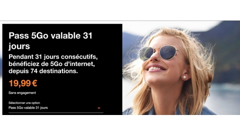 Orange Travel Pass 5 GB