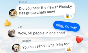 Bluesky eröffnet Gruppenchats
