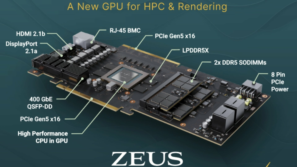 Bolt Graphics stellt seinen Zeus-Chip fertig, fünfmal schneller als der RTX 5090