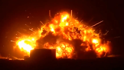 Explosion-New-Glenn-Probefeuerung