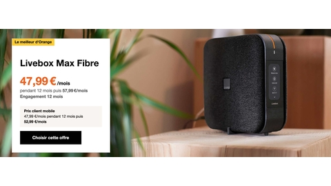 Livebox Max Fiber Orange