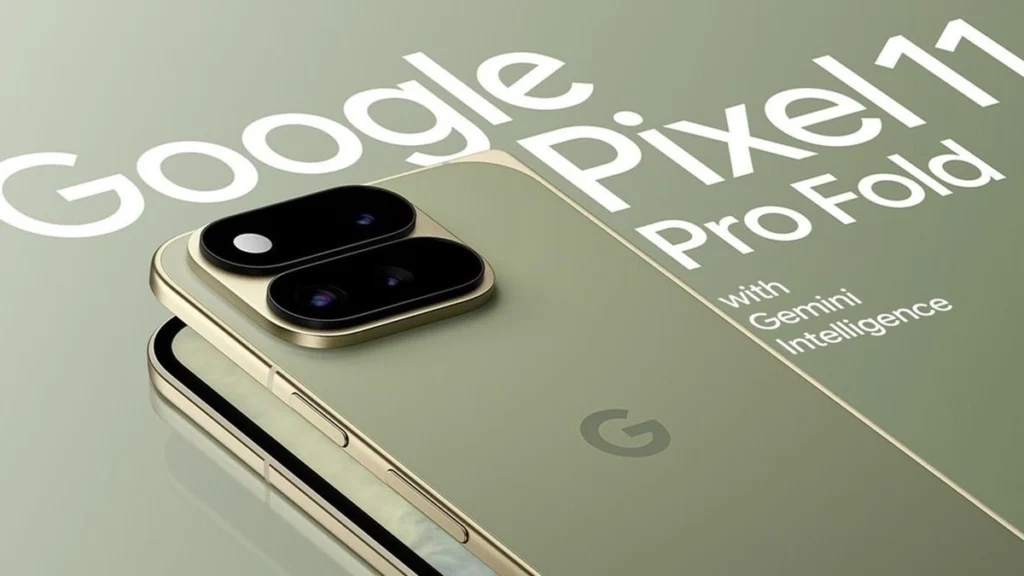 Das Pixel 11 Pro Fold wird enthüllt: bekanntes Design, leuchtende Innovation