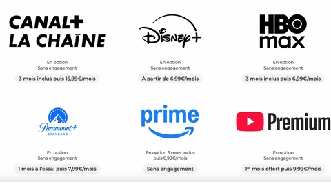 Freebox Pop-Streaming-Dienste