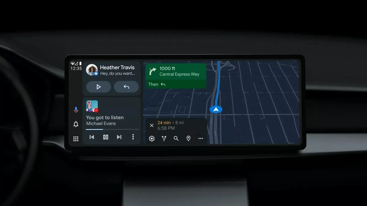 Der Tacho kommt endlich über Android Auto auf Google Maps!