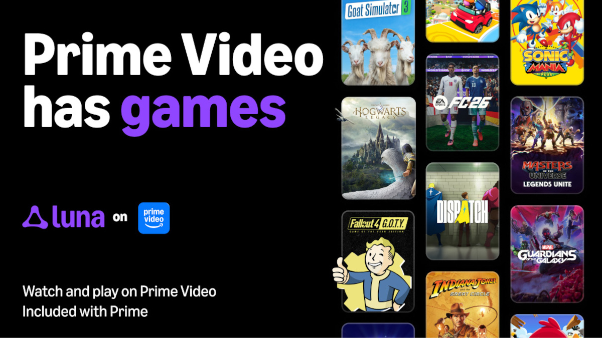 Prime Video integriert Amazon Luna für Cloud-Gaming