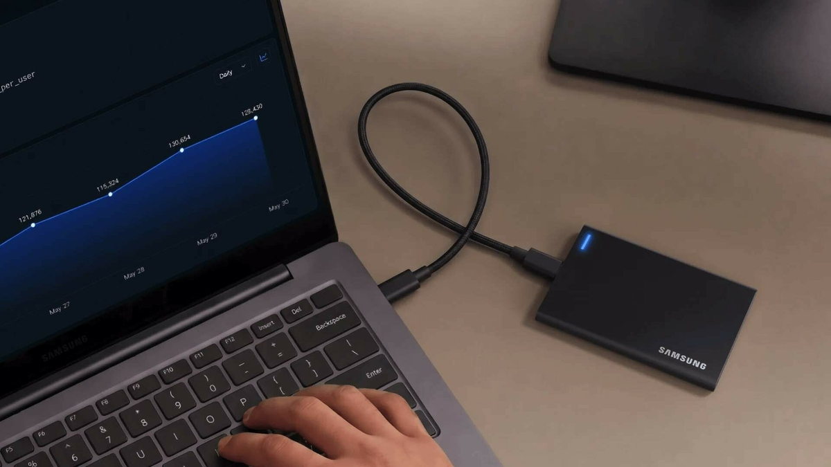 Samsung bricht Rekorde mit seinen neuen P9- und P7-SSDs in USB4