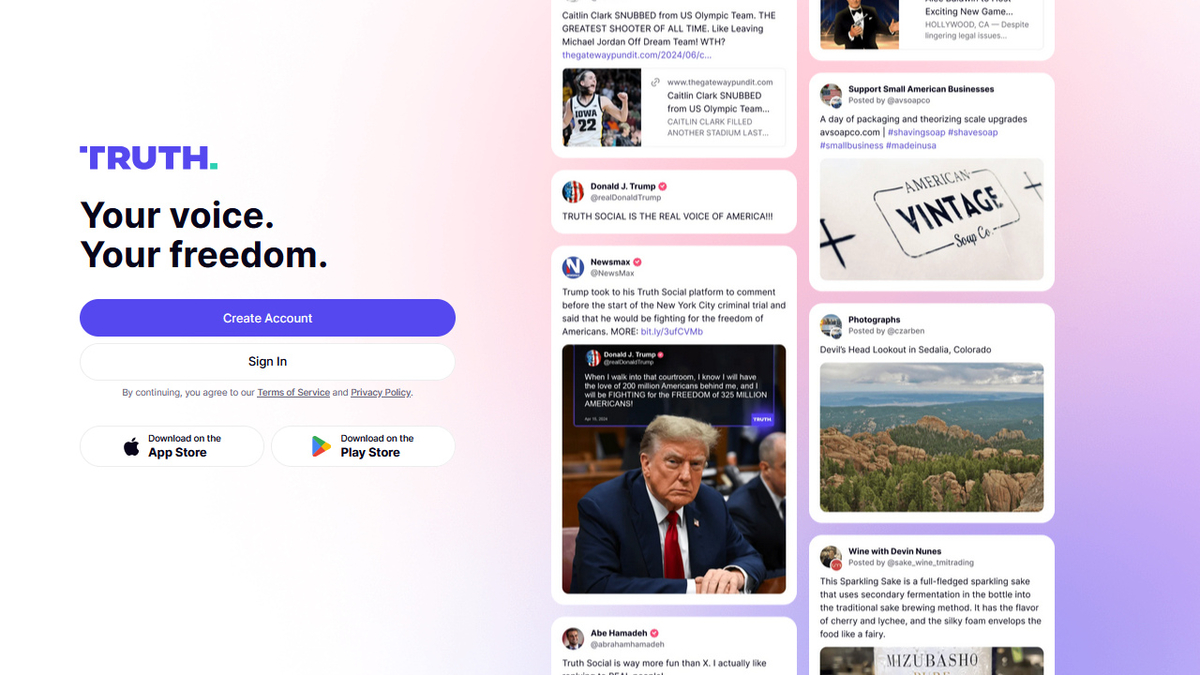 Truth Social wird vorrangigen Zugang zu den Veröffentlichungen von Donald Trump verkaufen