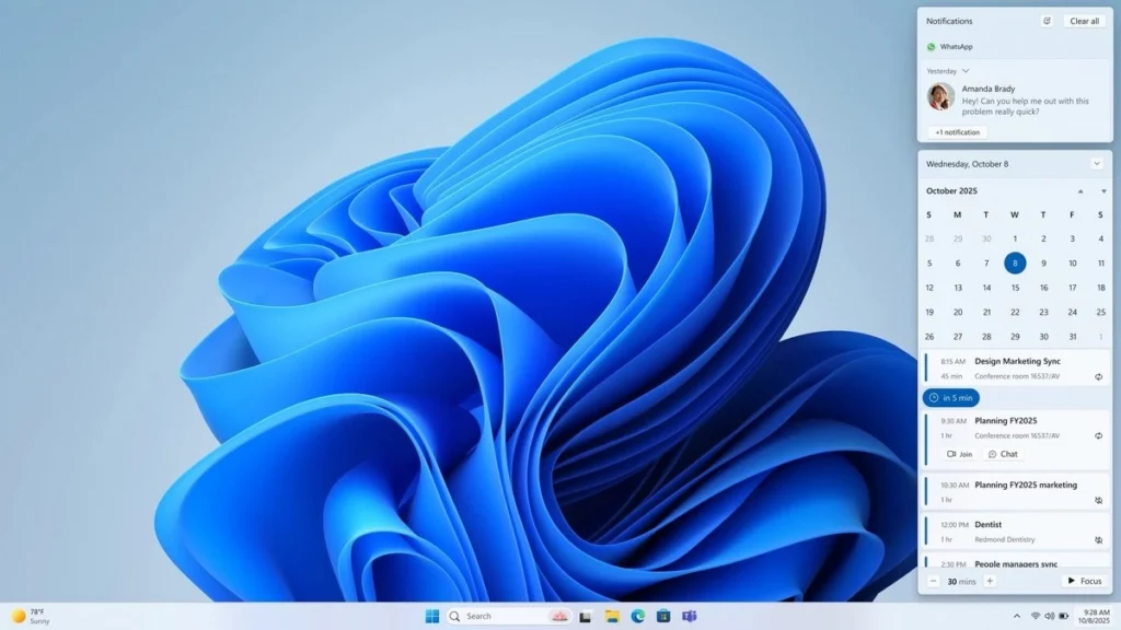 Windows 11 führt ein Update ein, um Leistung und Sound zu steigern