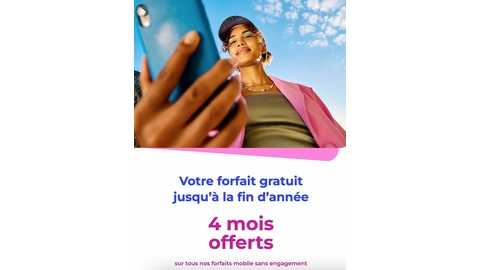 La Poste Mobile 4 Monate kostenlose Pakete ohne Verpflichtung (2)