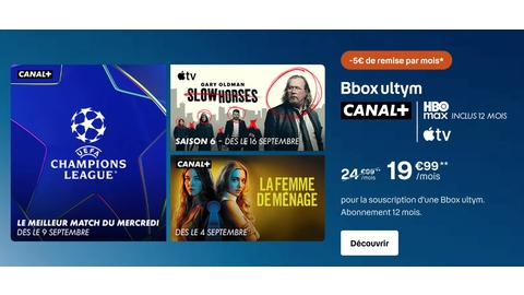 Bbox Ultimate Promo Canal+