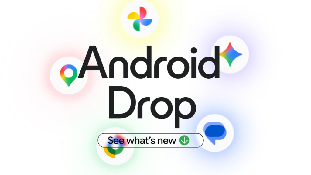 Für neue Funktionen wird ein Android Drop bereitgestellt