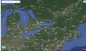 Google Maps eröffnet im Auftrag von Donald Trump den Lake America