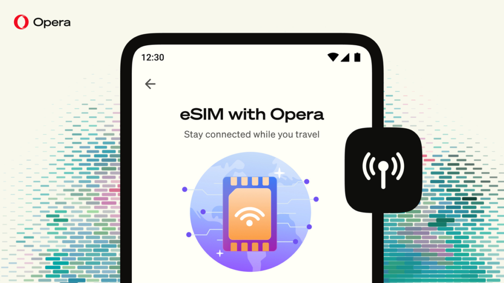 Opera integriert eine eSIM mit kostenlosen Daten in seinen Browser