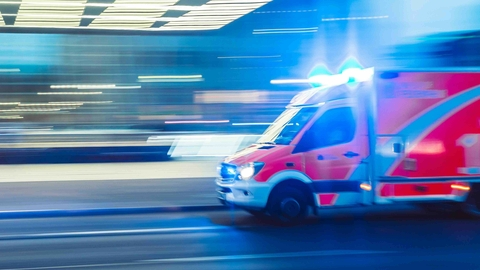 Krankenwagen.