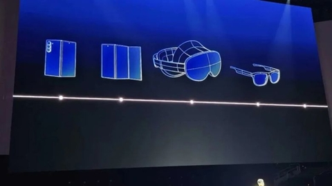 Samsung Tri-Fold-Projekt Moohan vernetzte Brille