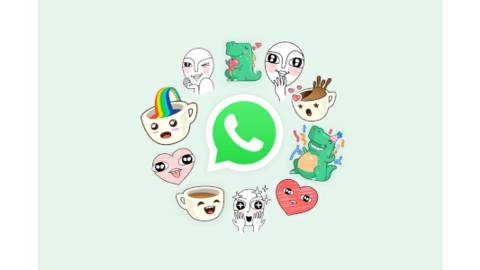 WhatsApp-Aufkleber-Logo