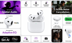 Apple verbessert die Reparatur seiner neuen Airpods 5 leicht